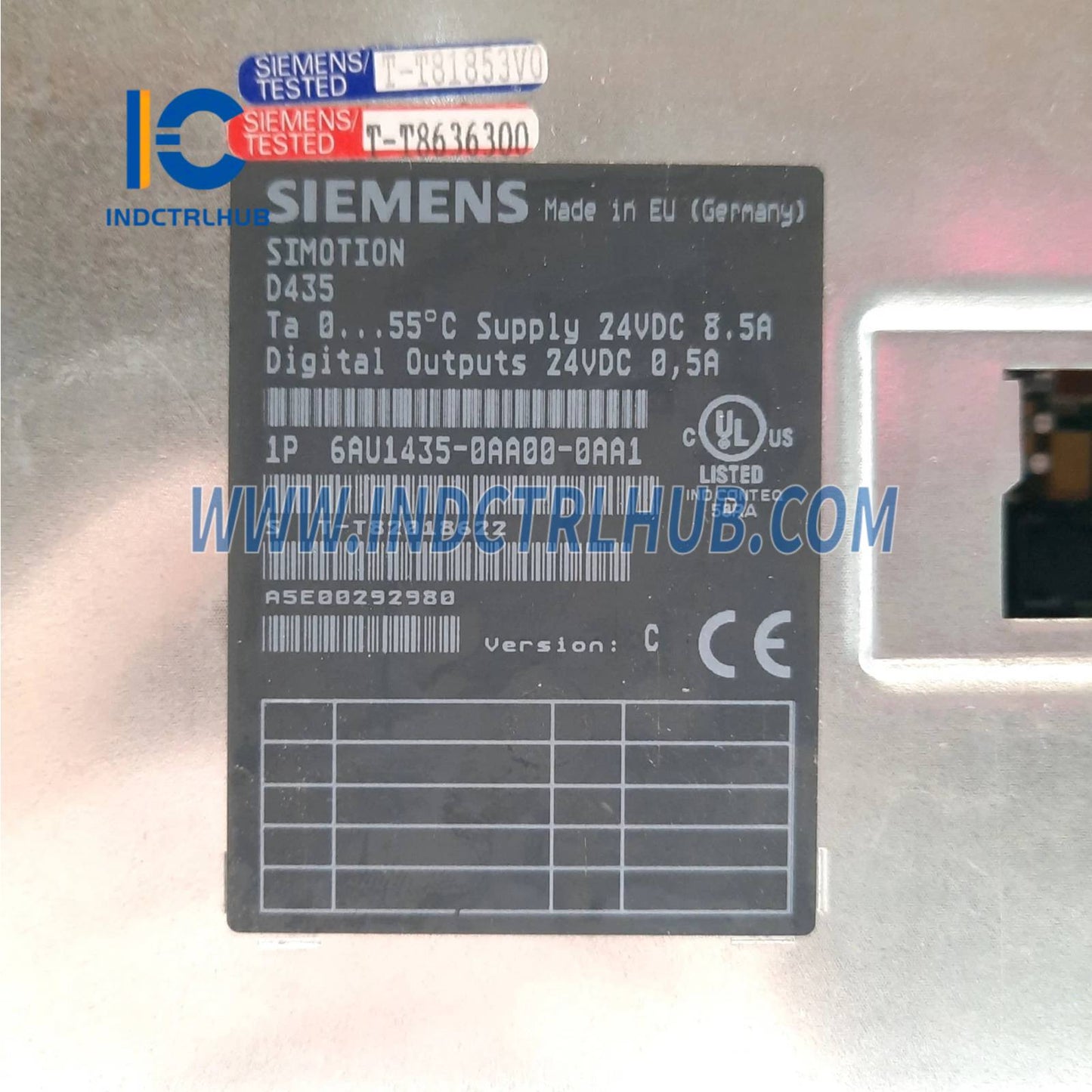 Siemens 6AU1435-0AA00-0AA1 SIMOTION Drive-Based Control Unit