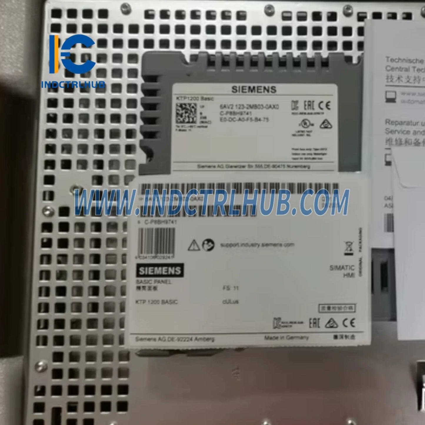Siemens 6AV2123-2MB03-0AX0 SIMATIC HMI KTP1200 Basic Panel