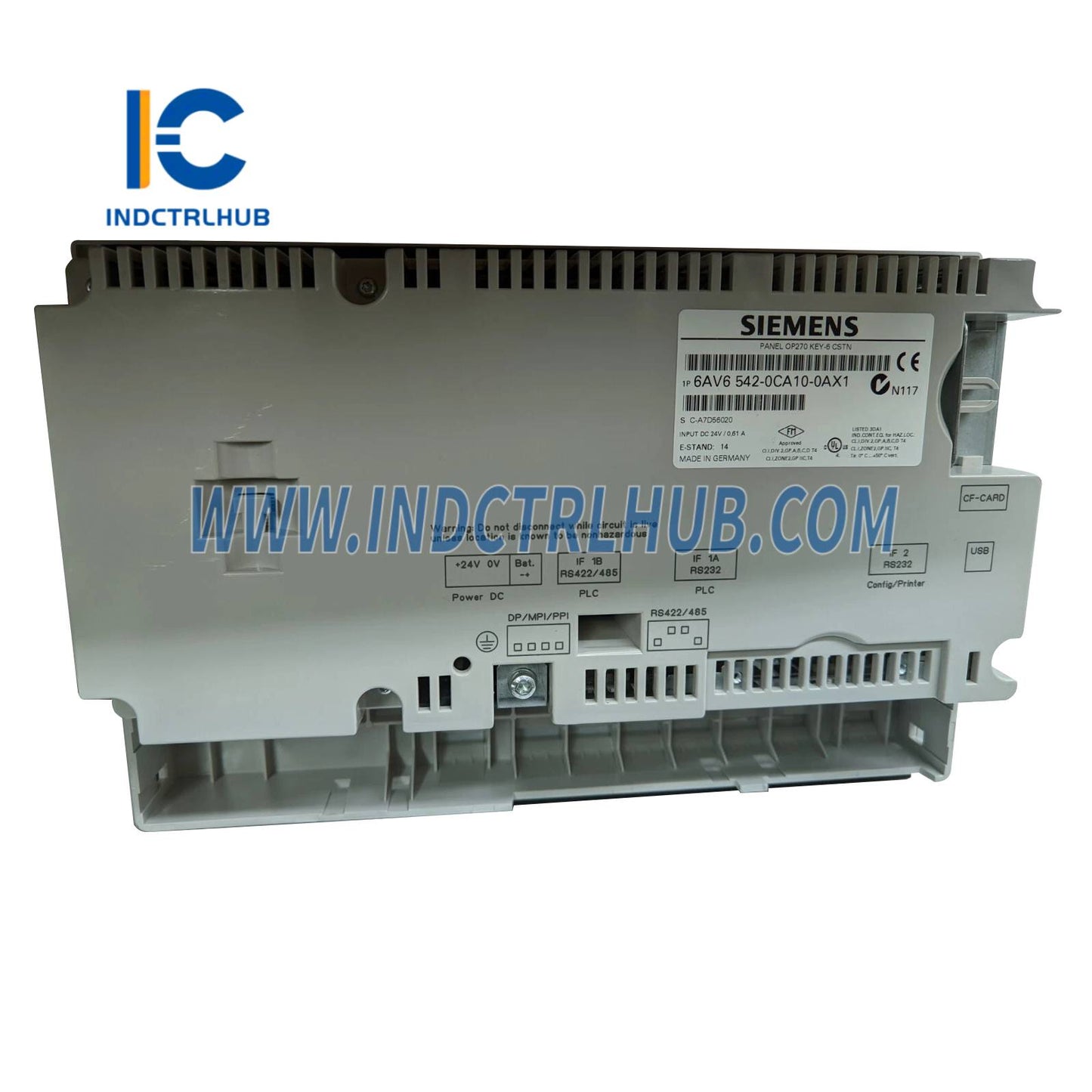 Siemens 6AV6542-0CA10-0AX1 SIMATIC OP 270 6” Operator panel