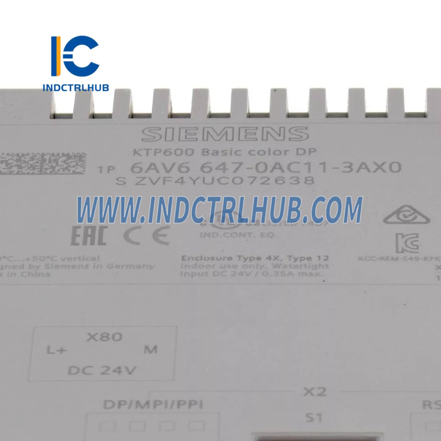 Siemens 6AV6647-0AC11-3AX0 SIMATIC HMI KTP600 Osnovni kolor DP