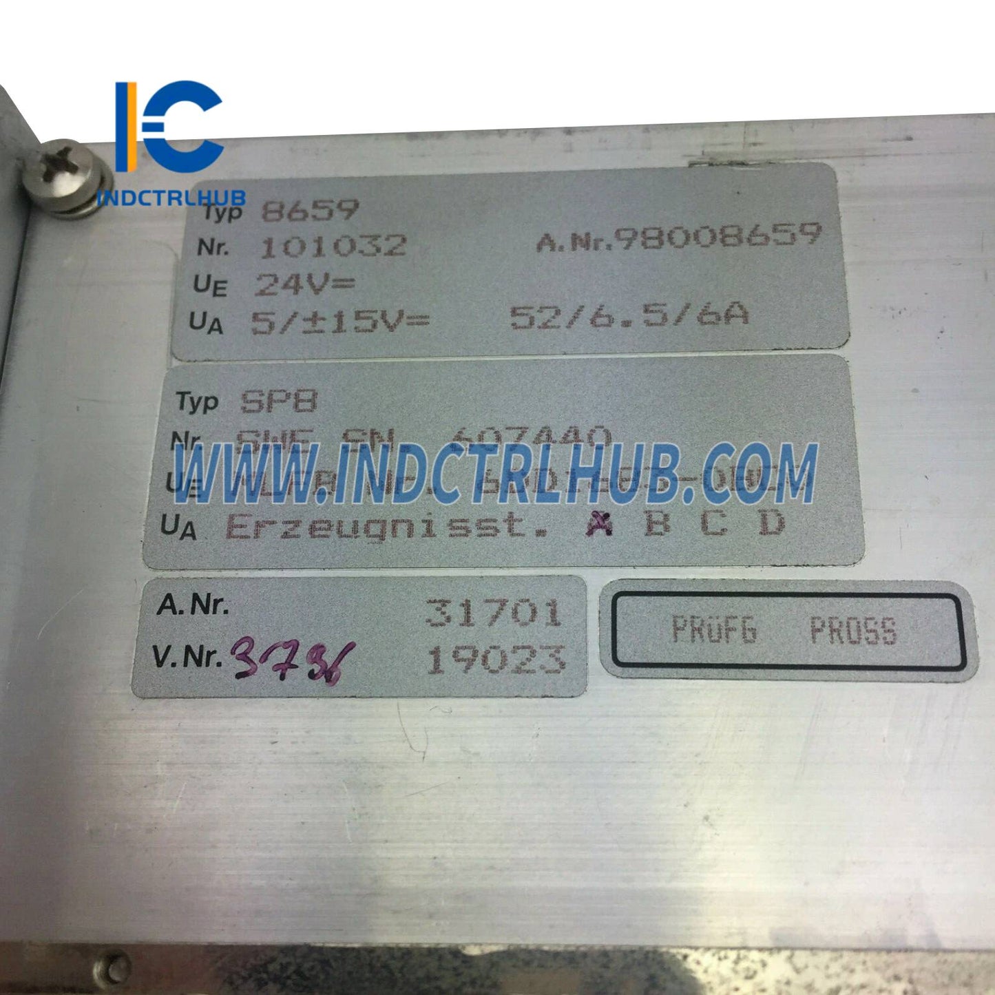 Siemens 6DD1683-0BC0 SIMADYN D Power Supply Unit