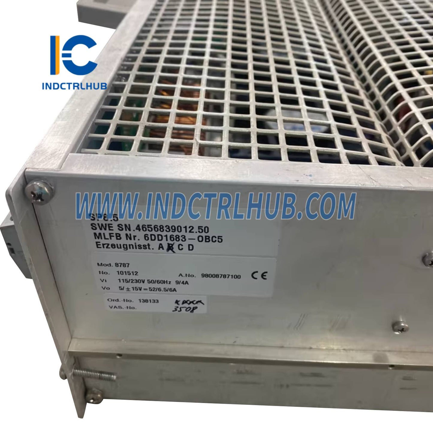 Siemens 6DD1683-0BC0 SIMADYN D Power Supply Unit