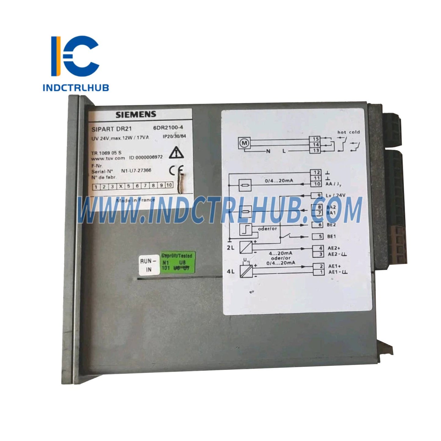 Siemens 6DR2100-4 SIPART DR21 procesni regulator