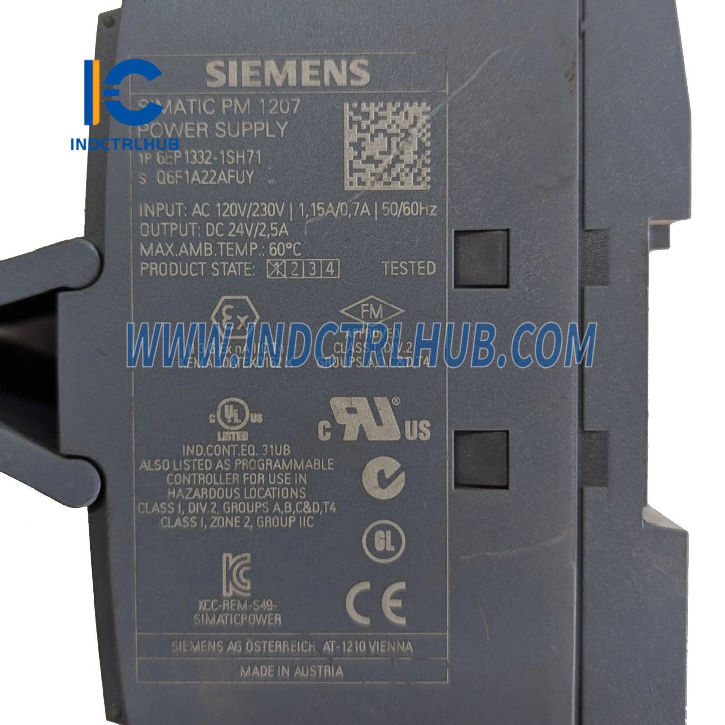 Siemens 6EP1332-1SH71 SIMATIC S7-1200 силовой модуль