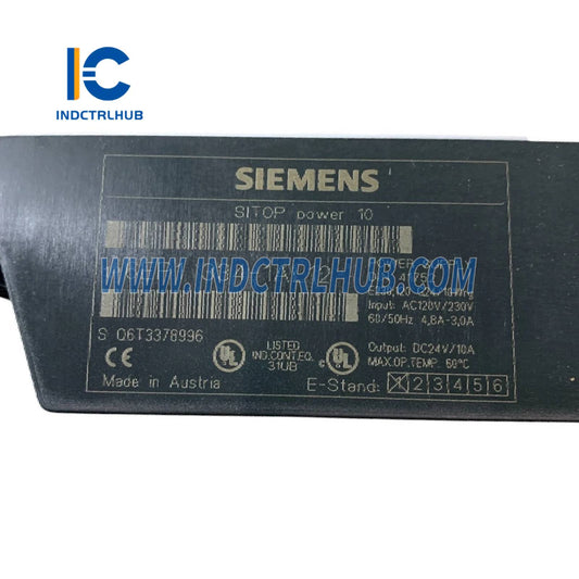 Siemens 6EP1334-1AL12 SITOP Power 10 A, posebni linijski stabilizirani izvor napajanja
