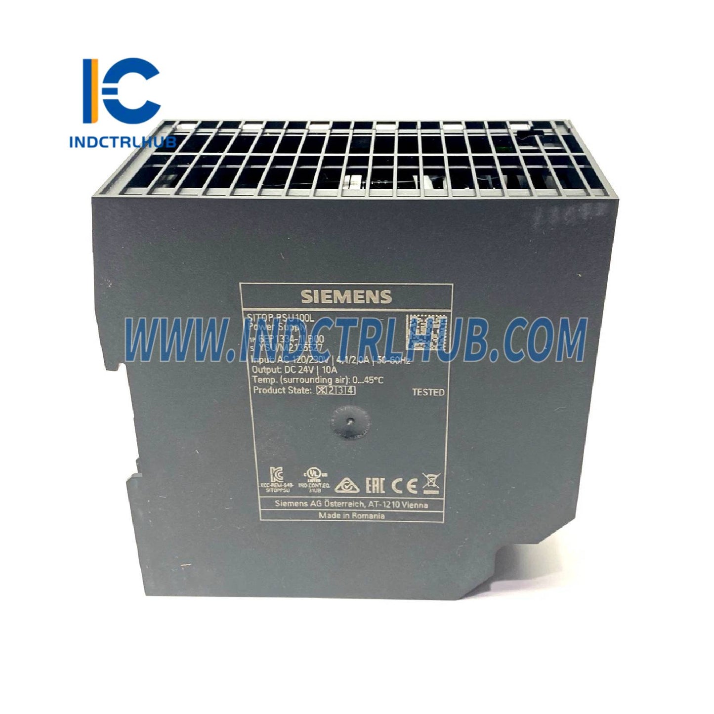 Siemens 6EP1334-1LB00 SITOP PSU100L 24 V/10 A, catu daya stabilisasi