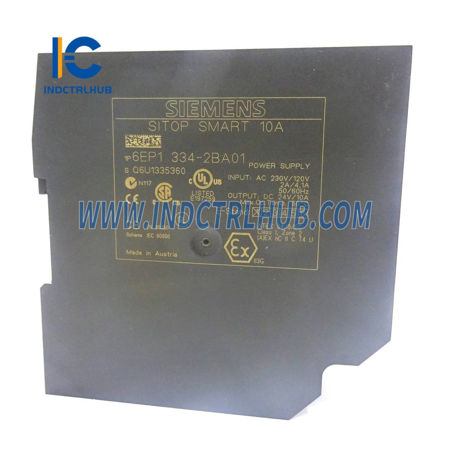 Siemens 6EP1334-2BA01 SITOP smart 240 W stabilized power supply