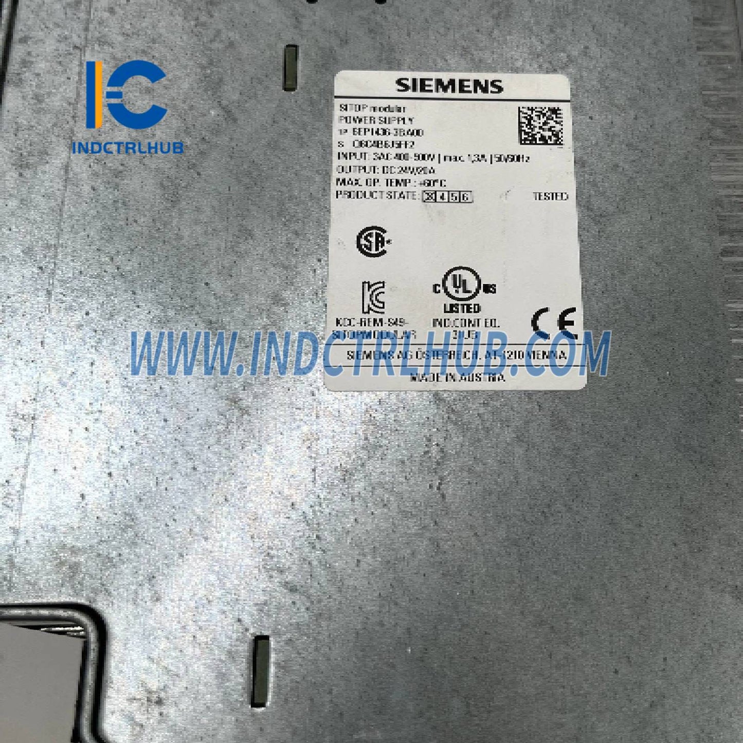 Siemens 6EP1436-3BA00 SITOP modulárny 20 A stabilizovaný zdroj napájania