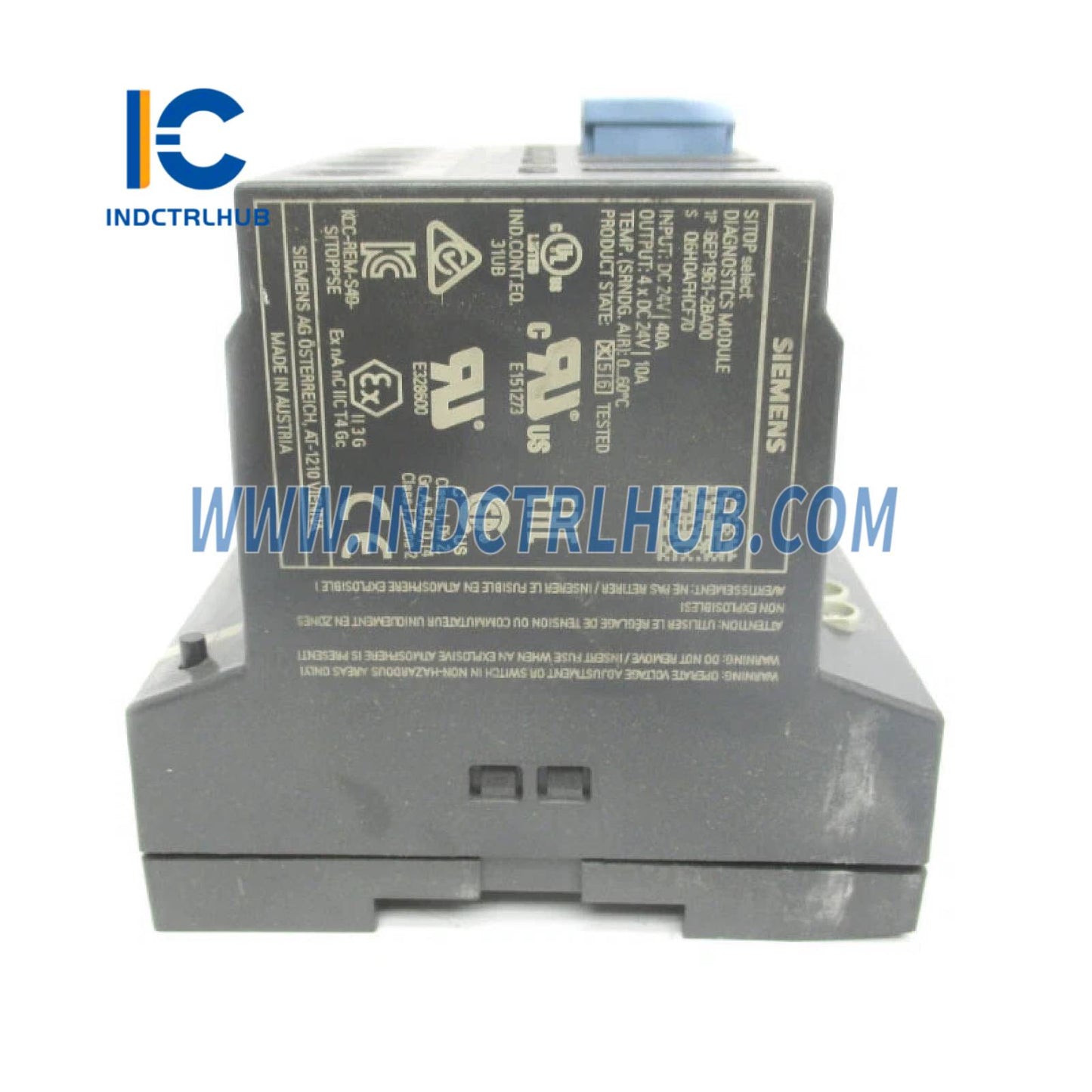 Siemens 6EP1961-2BA00 SITOP select diagnostics module, 4-channel