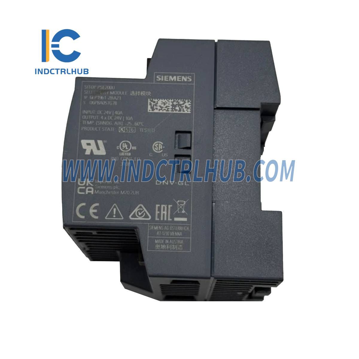 Siemens 6EP1961-2BA21 SITOP PSE200U/4X3-10A/CSC