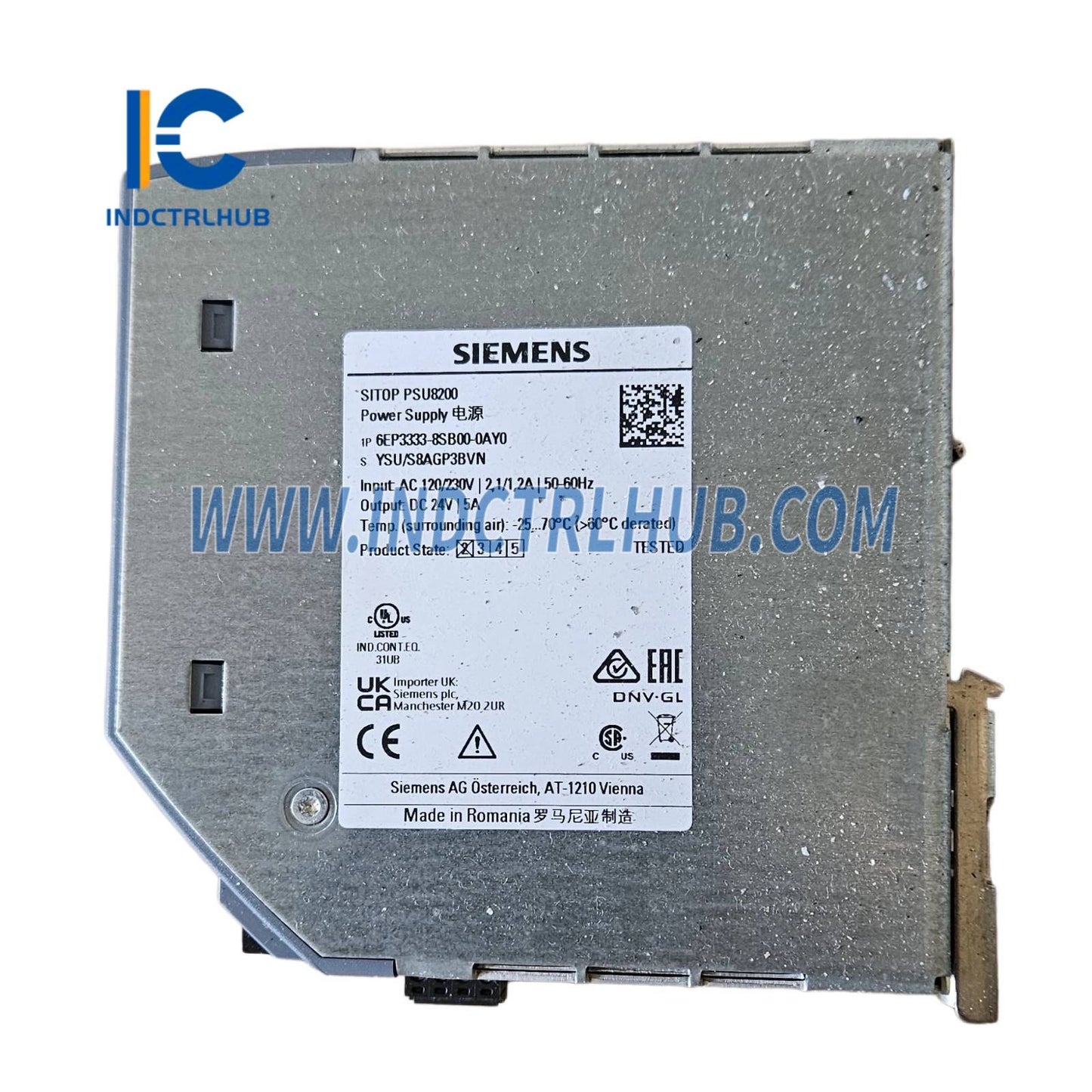 Siemens 6EP3333-8SB00-0AY0 stabilized power supply