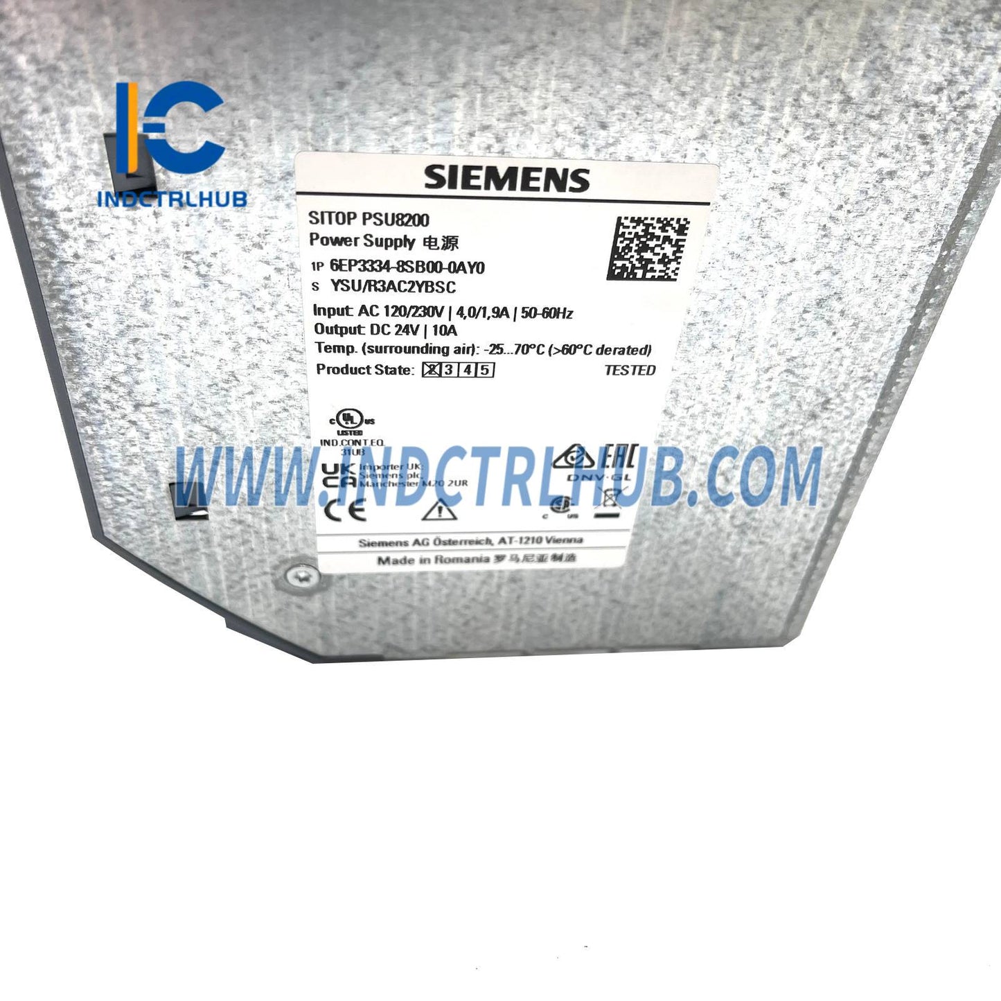 Siemens 6EP3334-8SB00-0AY0 stabilized power supply
