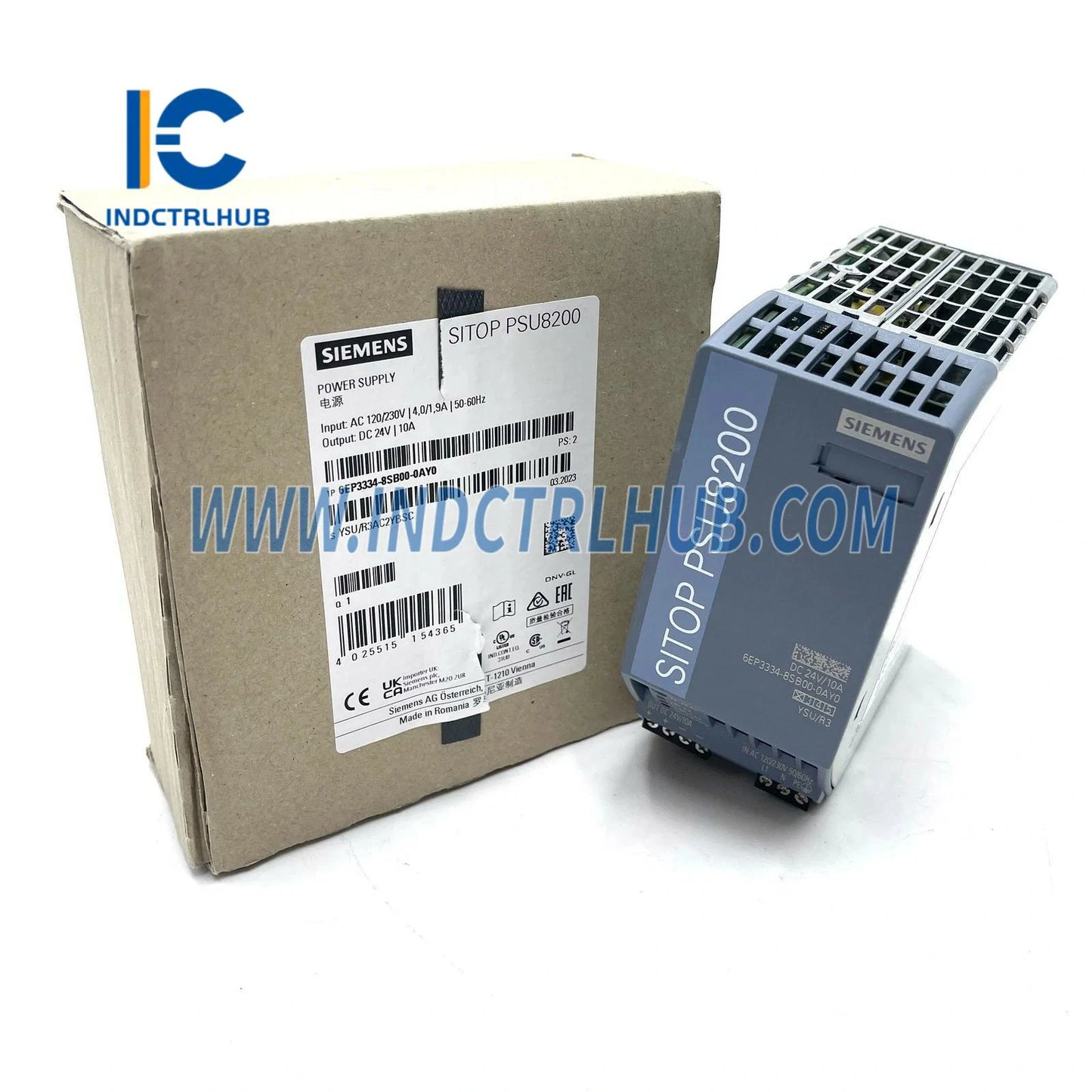 Siemens 6EP3334-8SB00-0AY0 SITOP PSU8200 24V 10A Stabilized Power Supply