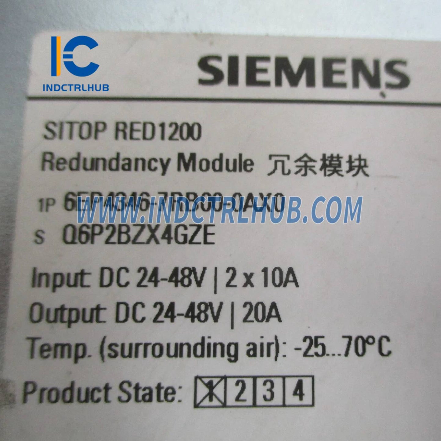 Siemens 6EP4346-7RB00-0AX0 Redundancy module