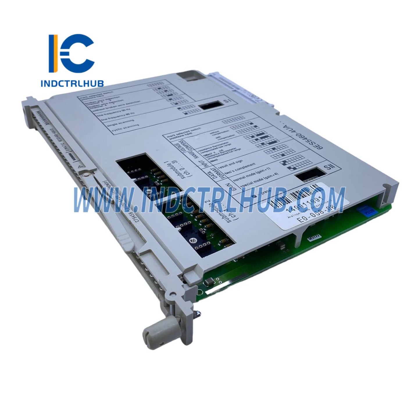 سيمنز 6ES5460-4UA13 وحدة إدخال تماثلية (معزولة)