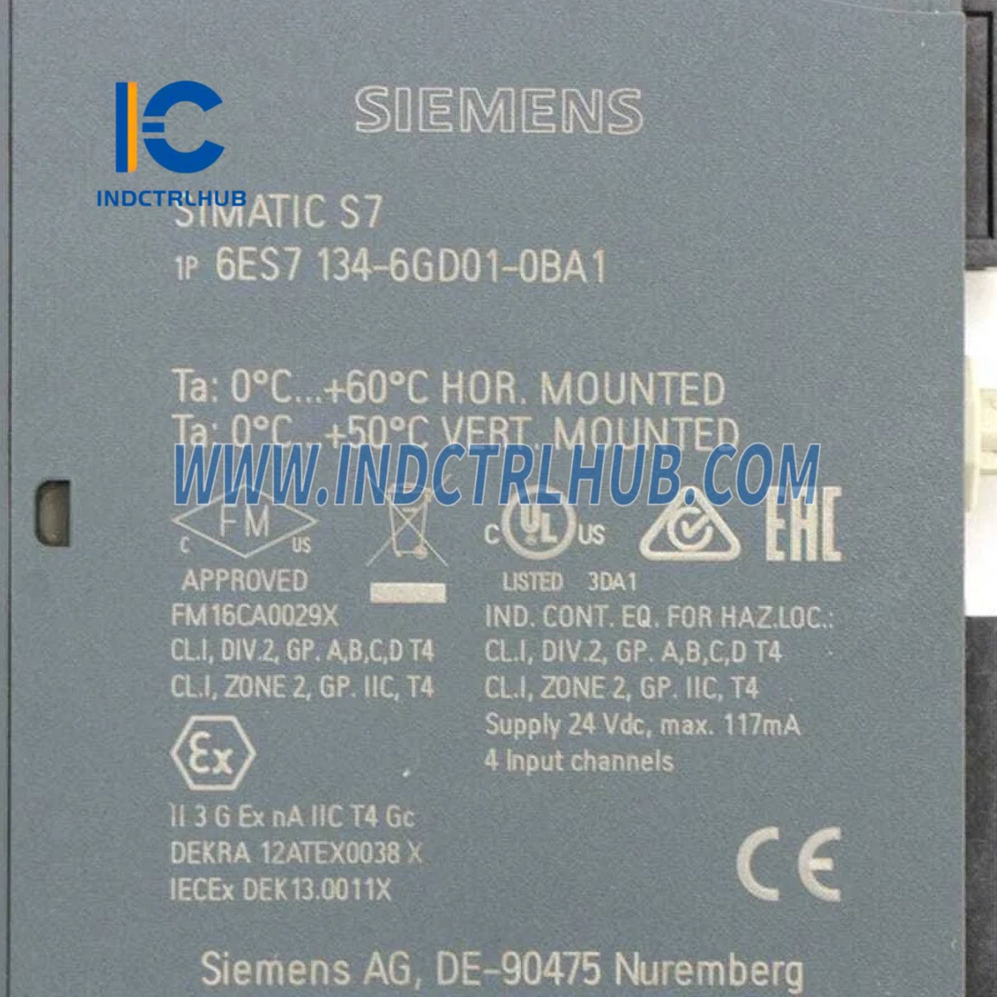 Siemens 6ES7134-6GD01-0BA1 Аналоговый входной модуль