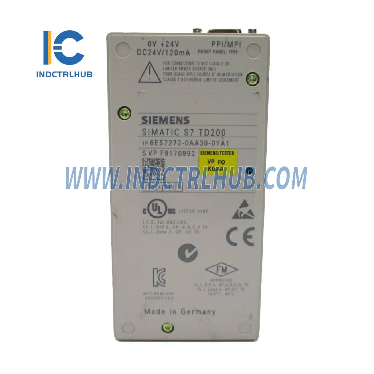 Siemens 6ES7272-0AA30-0YA1 SIMATIC S7 TD 200 textový displej