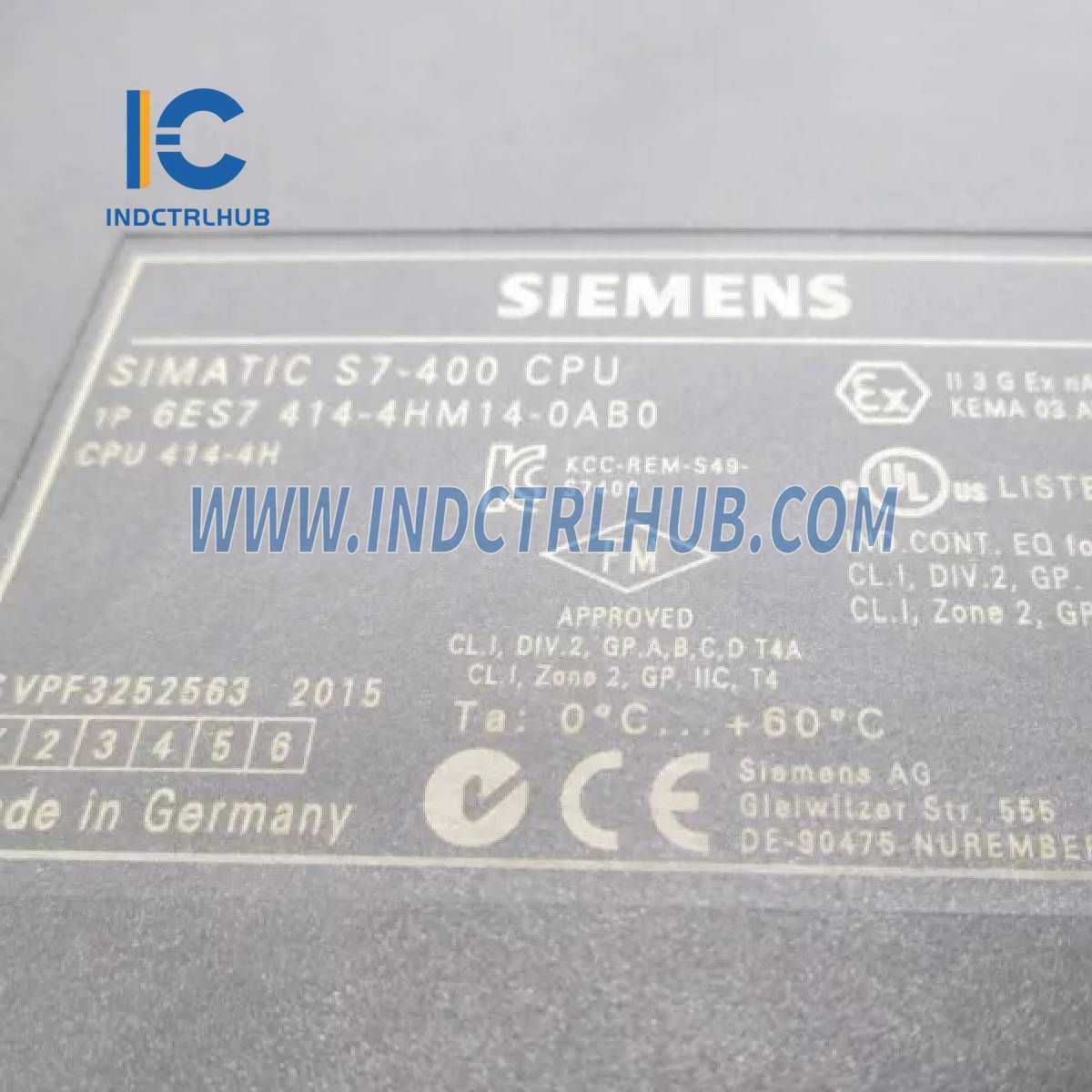 SIEMENS 6ES7414-4HM14-0AB0 SIMATIC S7-400H, CPU 414H