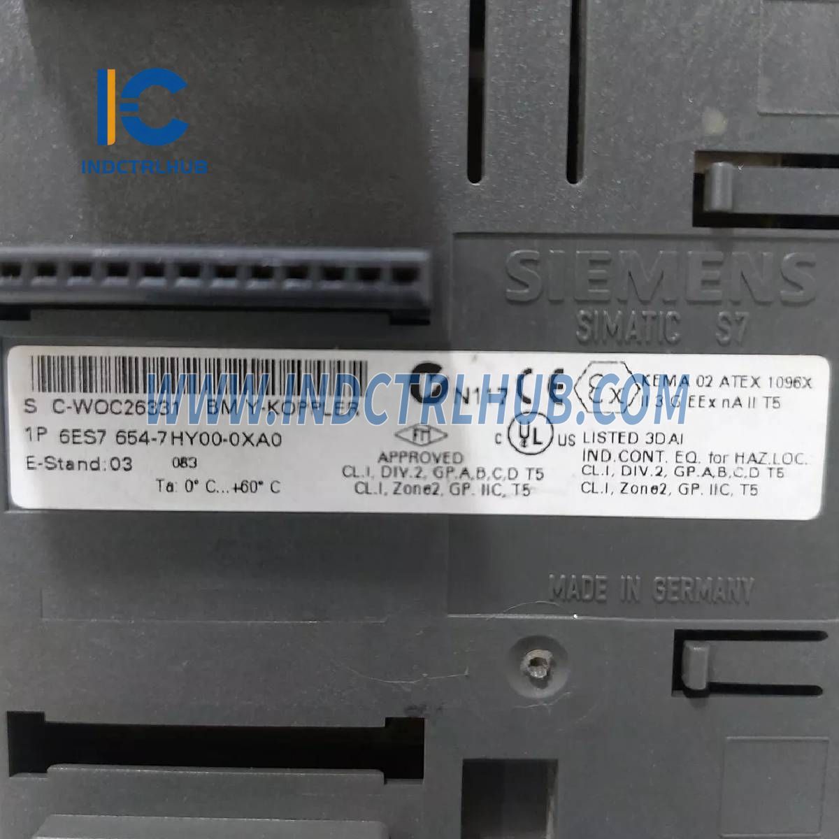 6ES7654-7HY00-0XA0 | יחידת אוטובוס SIEMENS