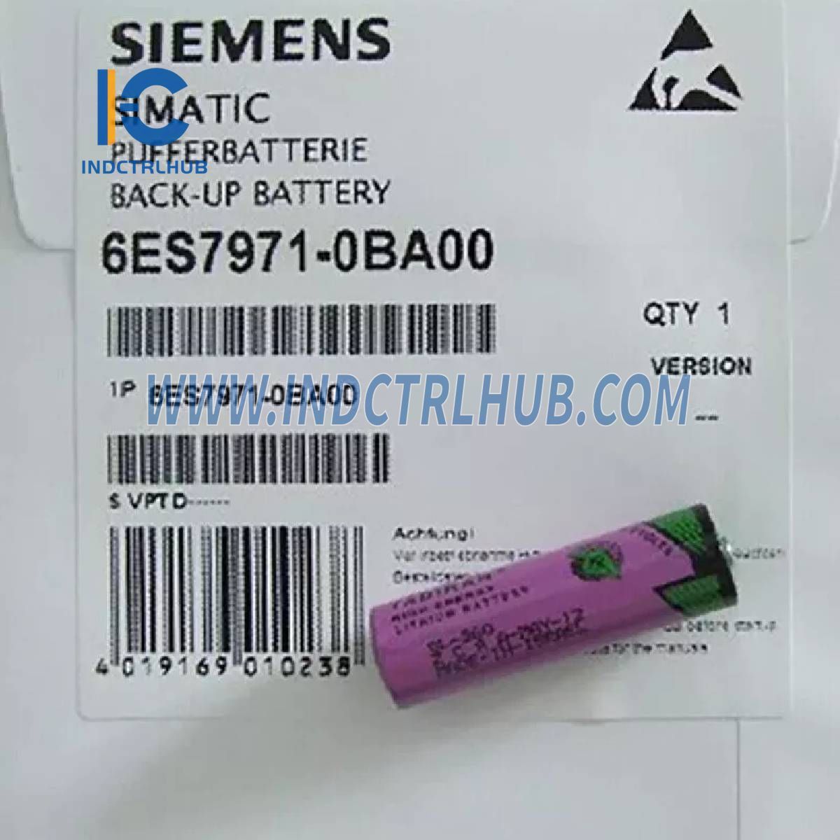 SIEMENS 6ES7971-0BA00 SIMATIC S7-400, záložná batéria