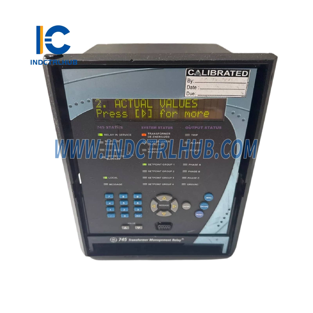 GE 745-W2-P5-G5-HI-A-L-R-E-H relej za zaštitu transformatora