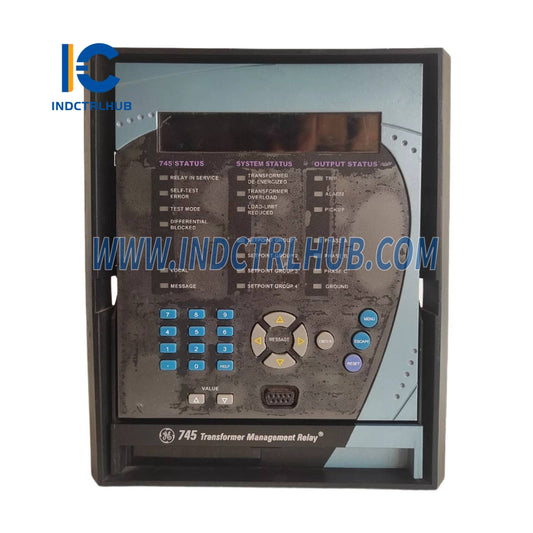 ממסר הגנה על שנאי GE 745-W2-P5-G5-HI-A-L-R-E-H