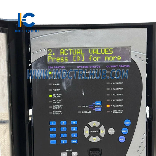 GE 750-P1-G1-S1-HI-A20-R-E Feeder Management Relay