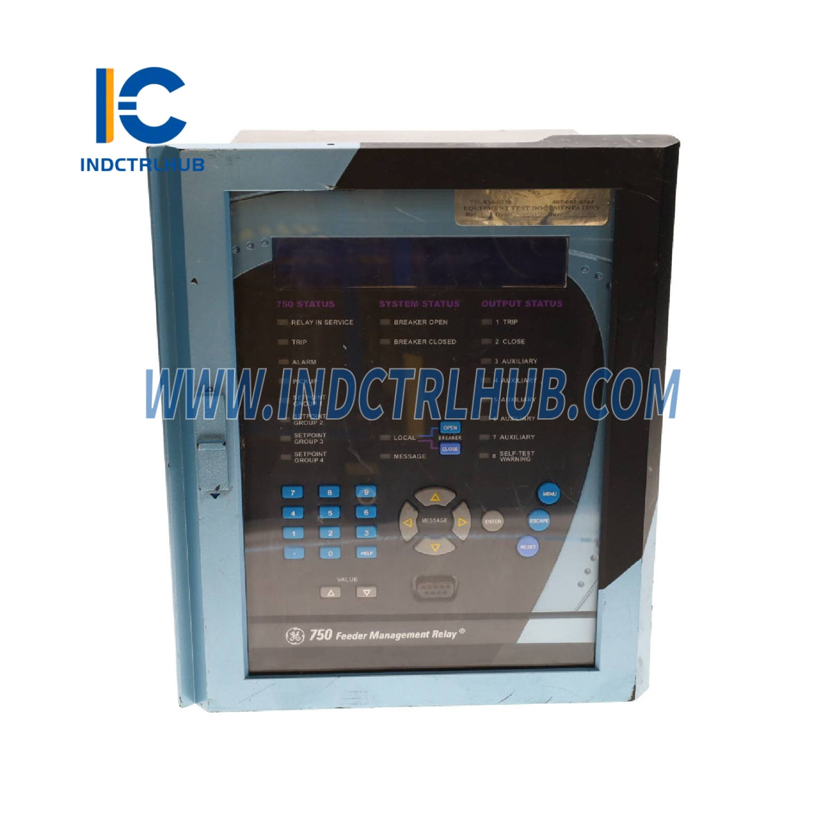 GE 750-P5-G5-S5-HI-A20-R-T relej za upravljanje hranilicom (SR750 serija)