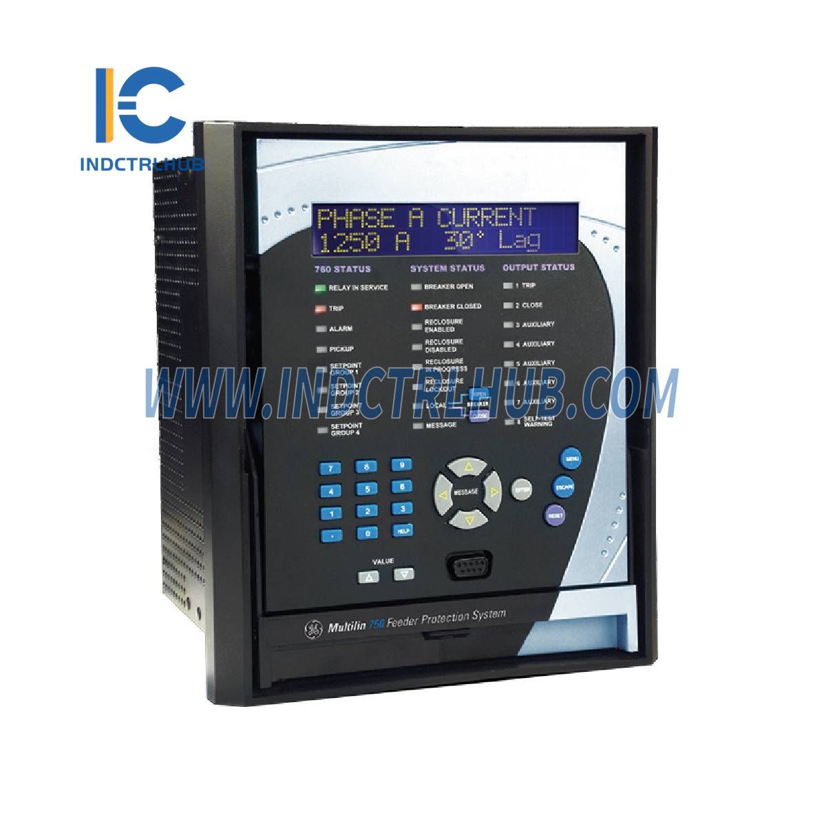 GE 750-P5-G5-S5-LO-A20-R-B Feeder Management Relay