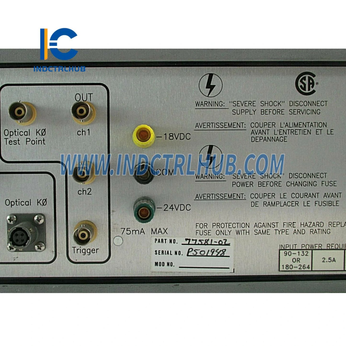 Módulo de Filtro Vetorial Digital Bently Nevada 77581-02