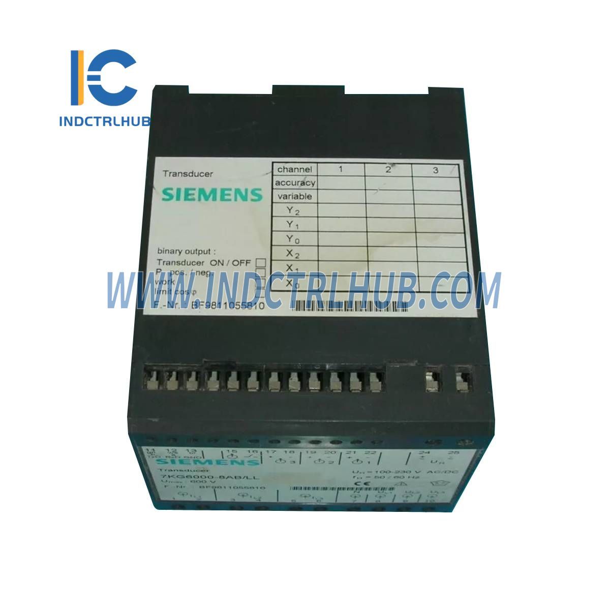 7KG6000-8AB/LL | SIEMENS Digitálny prevodník