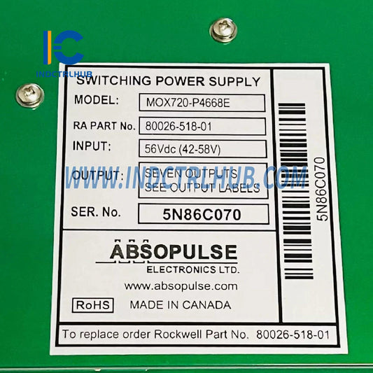 ALLEN BRADLEY 80026-518-01 DC Switching Power Supply