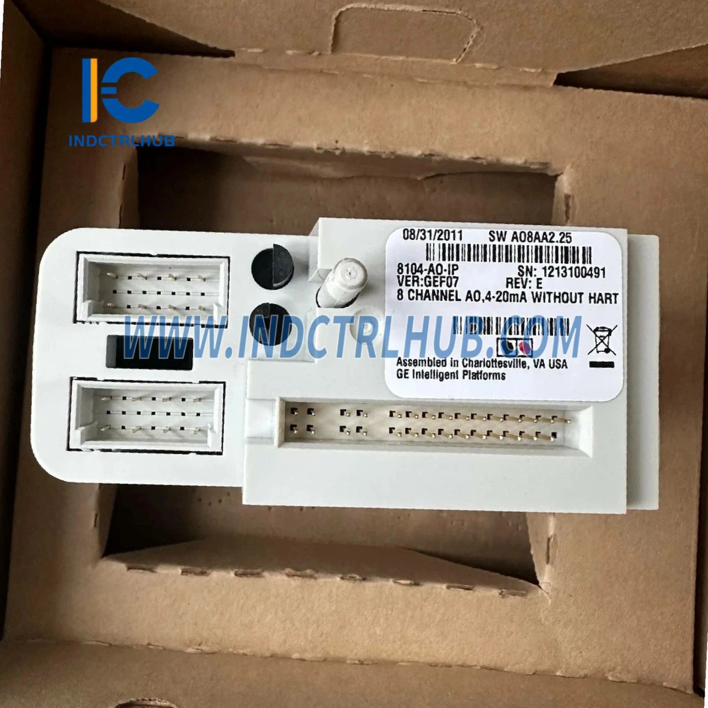 GE 8104-AO-IP 8-канальный модуль аналогового выхода