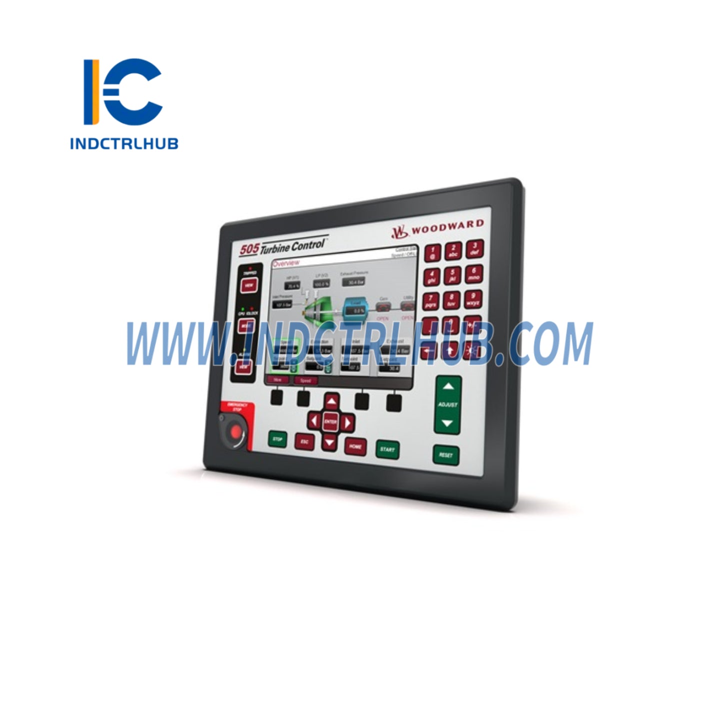 وودوارد 8200-1330 505D تحكم التوربين الرقمي للحاكم
