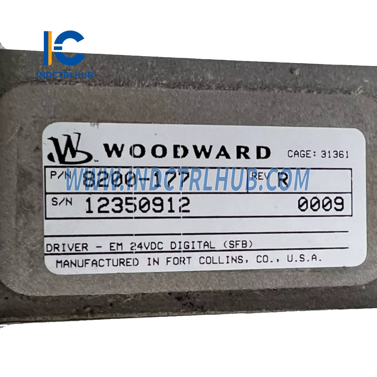 Woodward 8200-177 EM a LQ digitálny ovládač