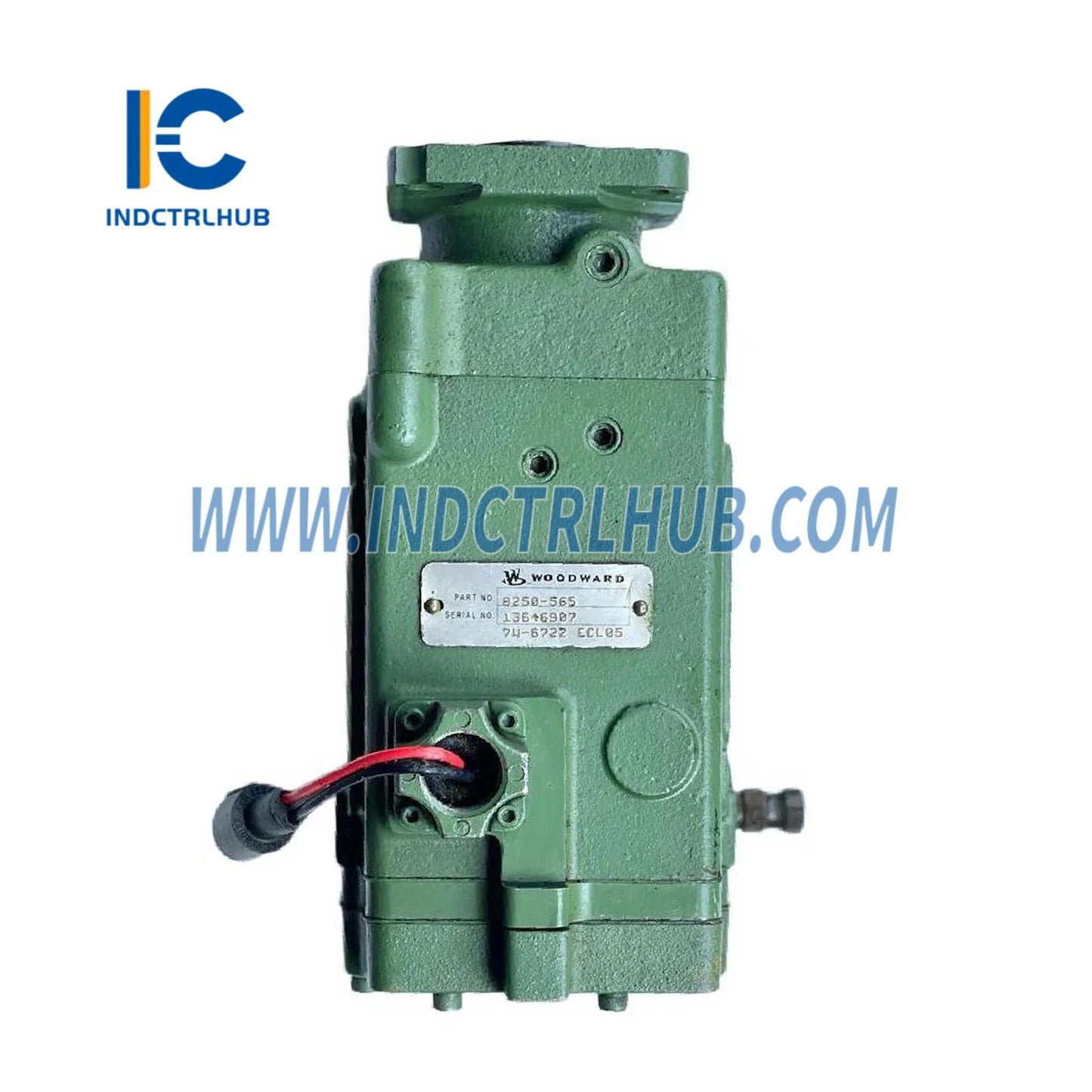 וודוורד 8250-565 EG-6PC מפעיל פרופורציונלי עם משאבת שמן ופיצוי