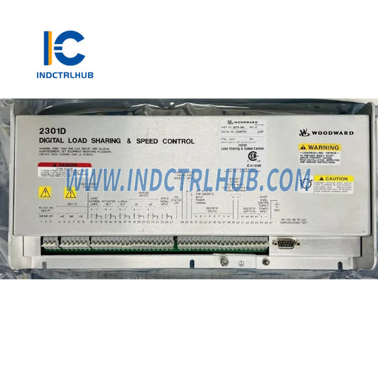 Woodward 8273-501 Raqamli Yuk Taqqoslash va Tezlik Boshqaruvi