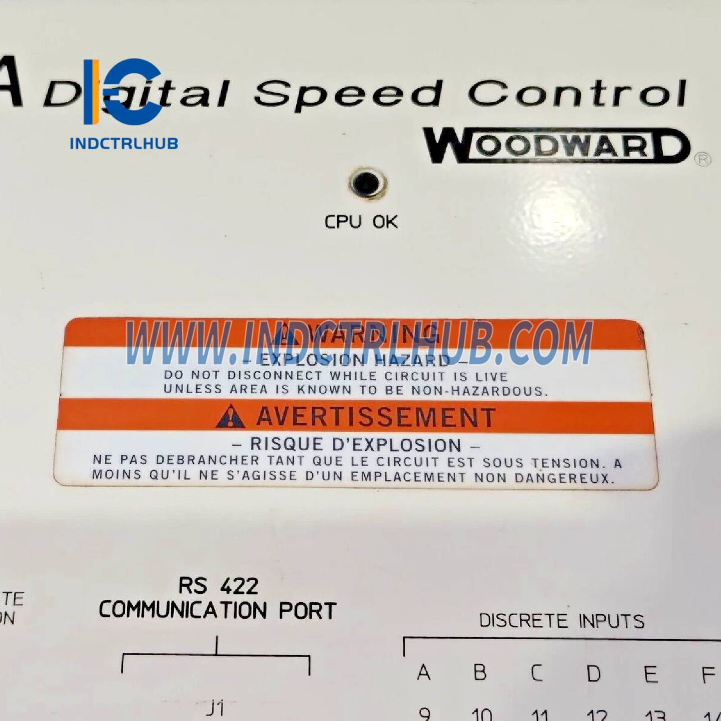 Woodward 8280-192 Dijital Hız Kontrolü