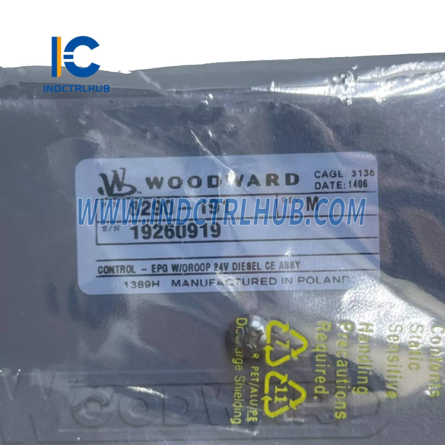 Woodward 8290-191 Electrically Powered Governor (EPG)