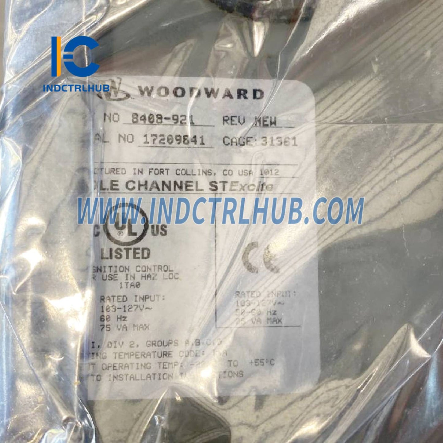 Woodward 8408-921 Actuator