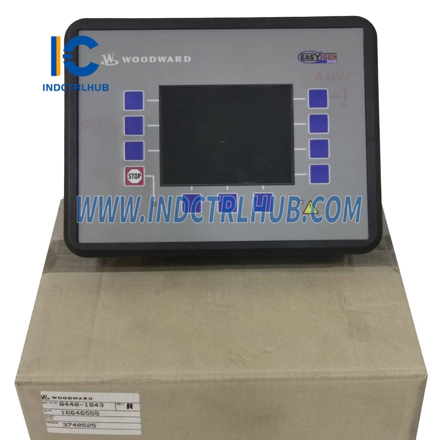 Woodward 8440-1843 easYgen-3500 Controlador de Grupo Electrógeno