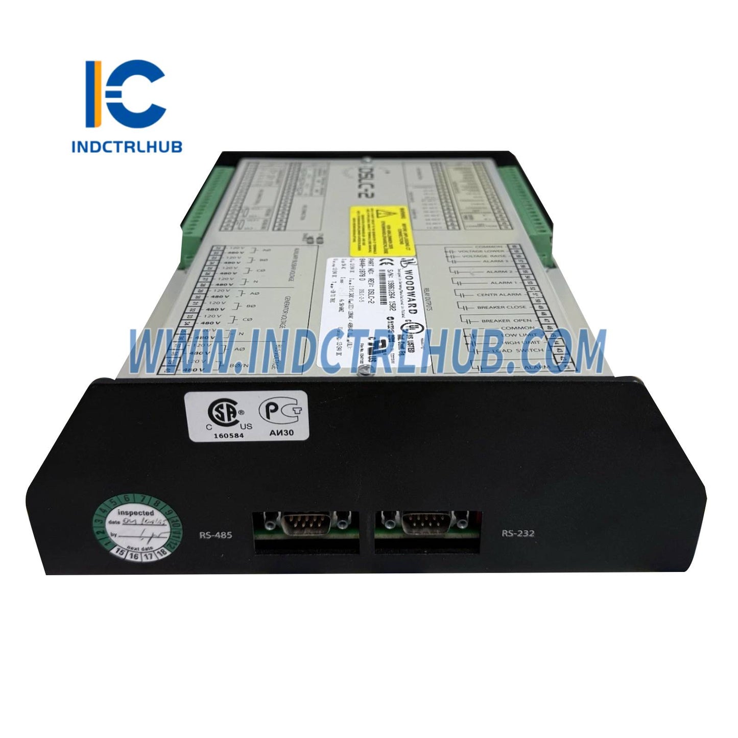 Woodward 8440-1878 easYgen-2500 Controlador de Grupo Electrógeno