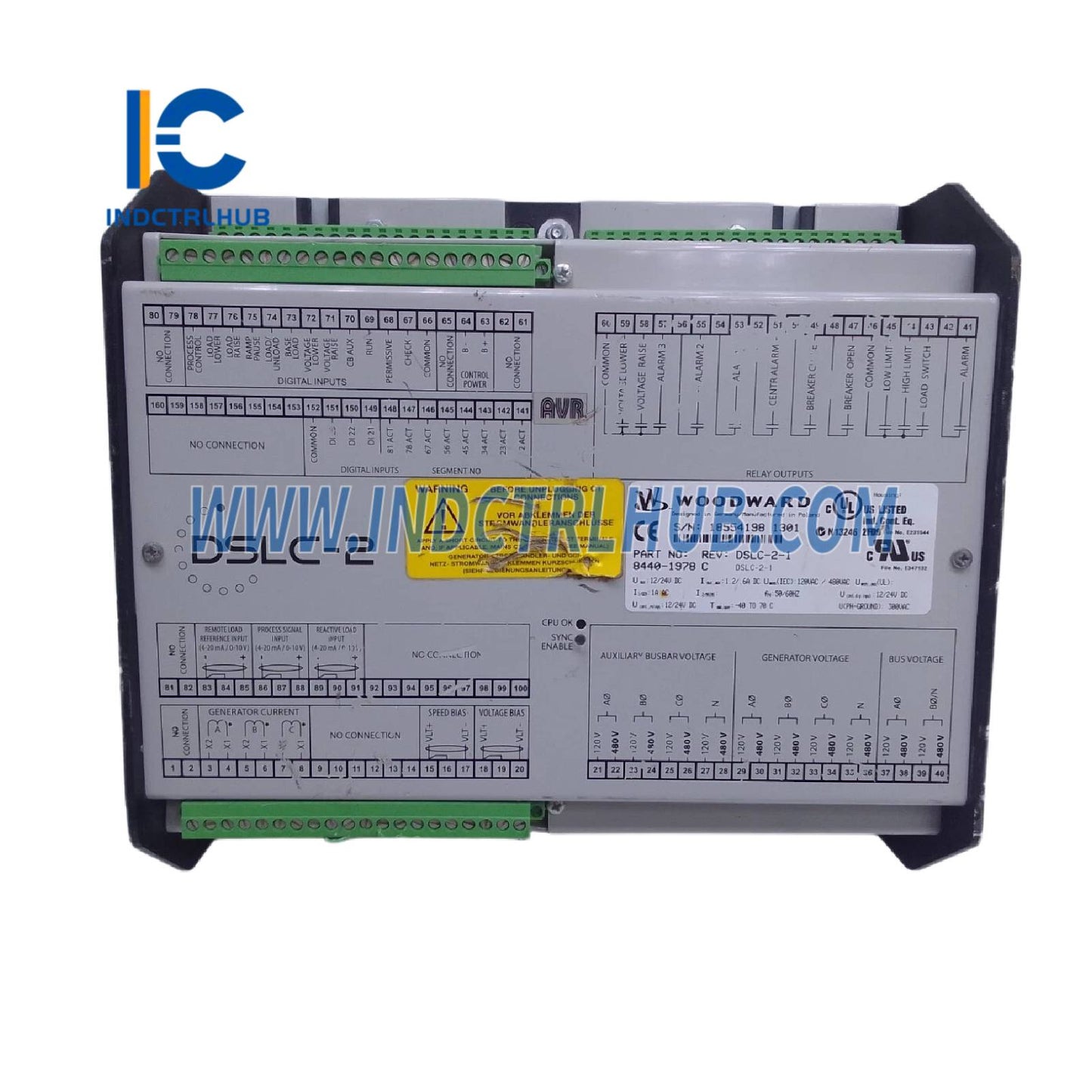 Controlador de Grupo Electrógeno Woodward 8440-1978 EasyGen-3200-5