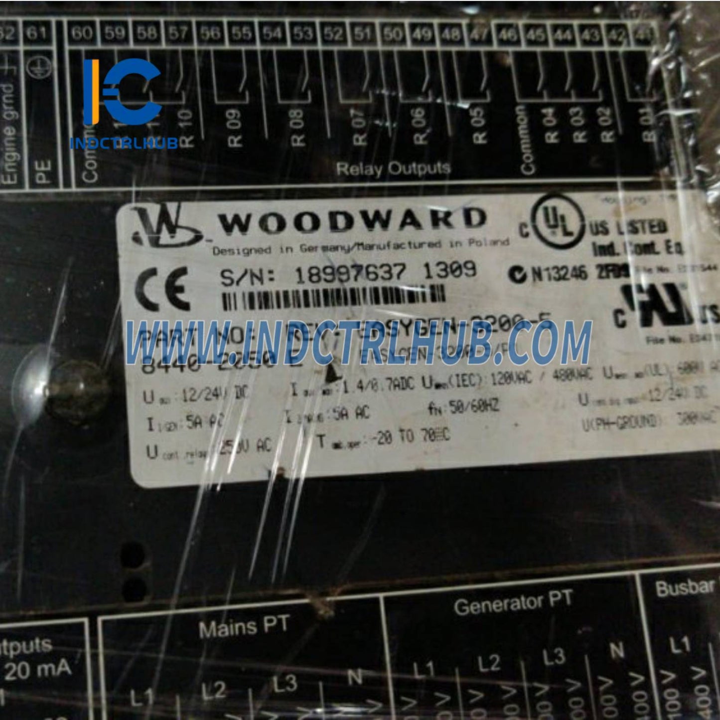 Woodward 8440-2050E EasyGen-3200-5 Genset Controller