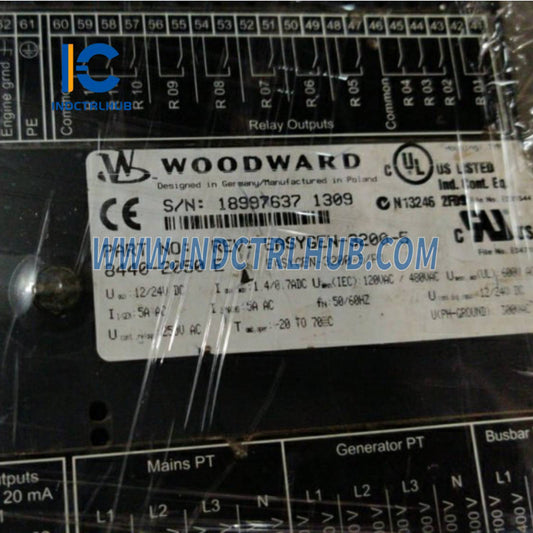 Woodward 8440-2050E EasyGen-3200-5 Generator to'plami boshqaruvchisi