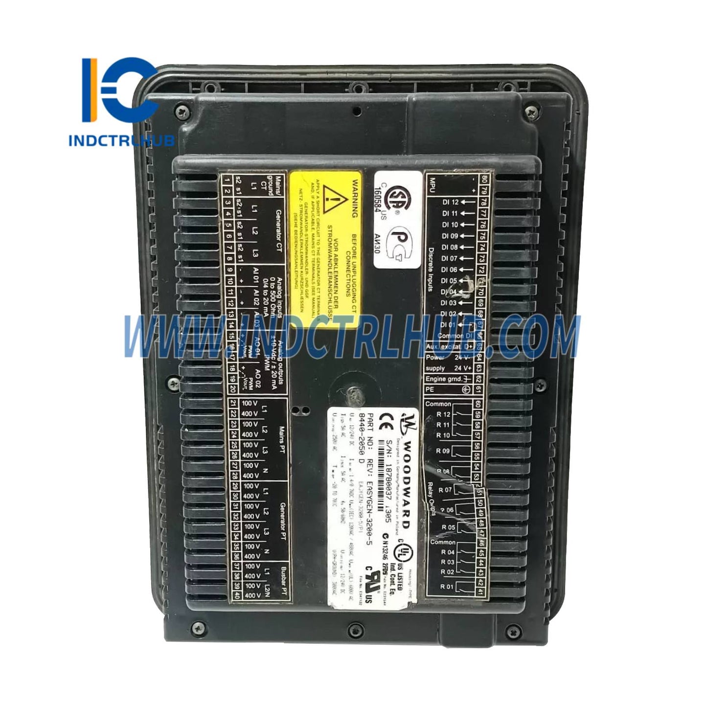 وودوارد 8440-2050 easYgen-3200-5/P1 وحدة تحكم مجموعة المولدات