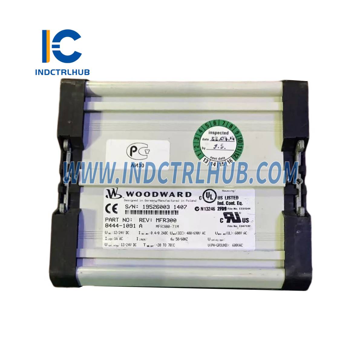 Woodward 8444-1091 ProTech uređaj za zaštitu od prekomjerne brzine