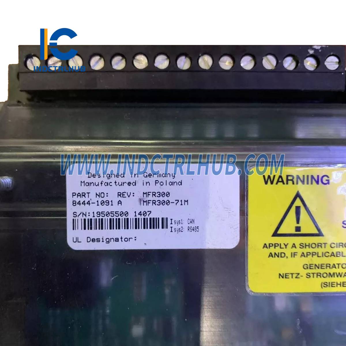 Woodward 8444-1091 ProTech uređaj za zaštitu od prekomjerne brzine