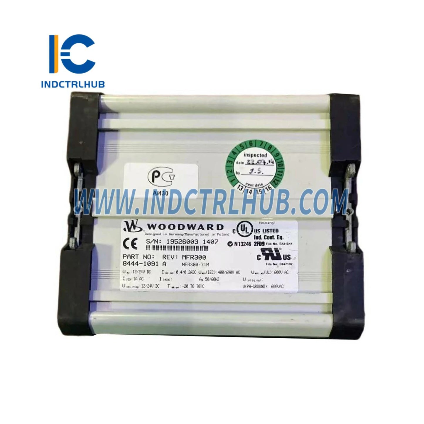 Woodward 8444-1091 ProTech устройство за защита от превишаване на скоростта