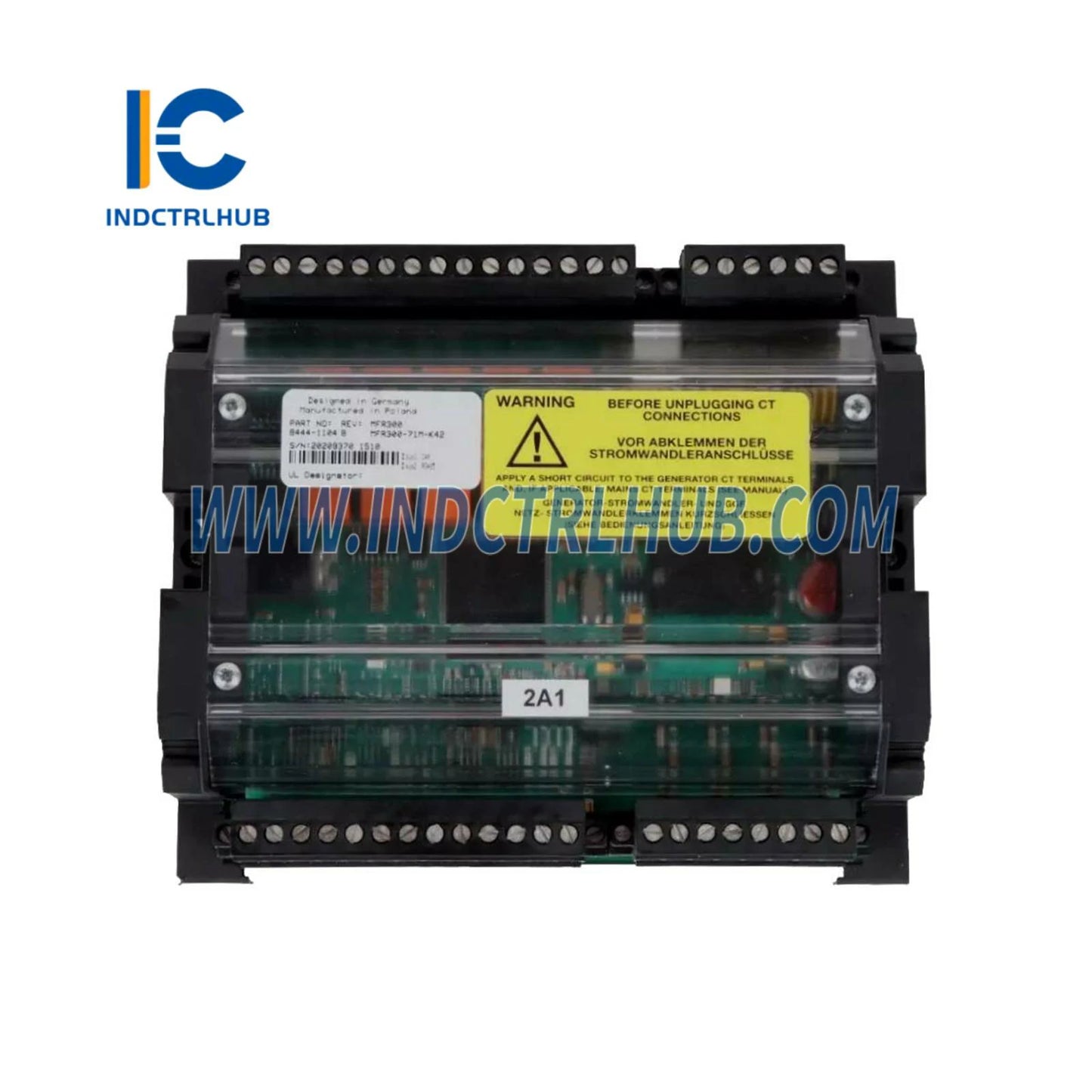 Woodward 8444-1109 Relais Multifonction/Transducteur de Mesure